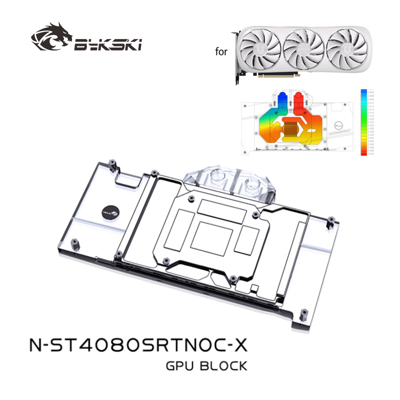 Rtx 4080 Super 16Gb - Bykski N-ST4080SRTNOC-X GPU ブロック ZOTAC RTX