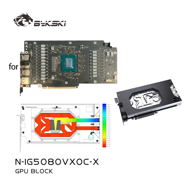 Rtx 5080 16Gb - Bykski N-IG5080VXOC-X GPUブロックは、Colorful GeForce IGame RTX