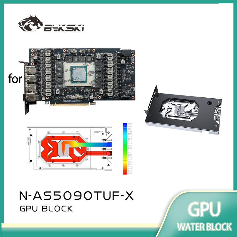 Rtx 5090 32Gb - Bykski N-AS5090TUF-X GPU ウォーターブロック ASUS TUF