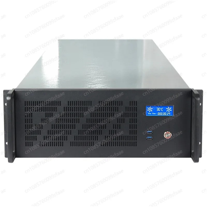 Server Gpu Chassis 4U - 4U AIコンピューティングサーバーシャーシ、マルチGPUグラフィックカード対応、EATXデュアルチャネルマザーボード