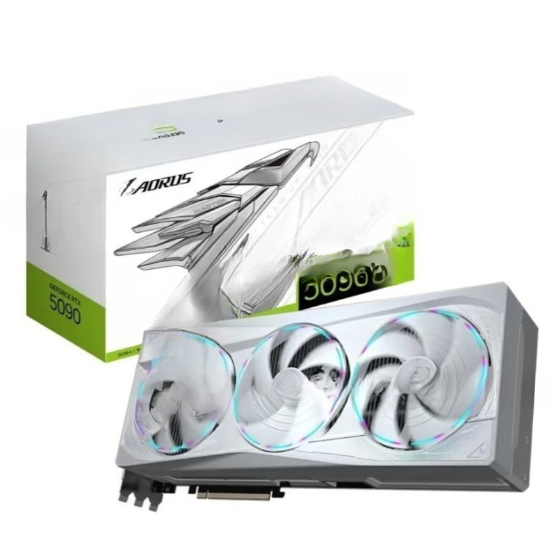 Rtx 5090 32Gb - RTX 5090 OC32Gグラフィックカード対応、白い彫刻が施されたeスポーツゲームAI
