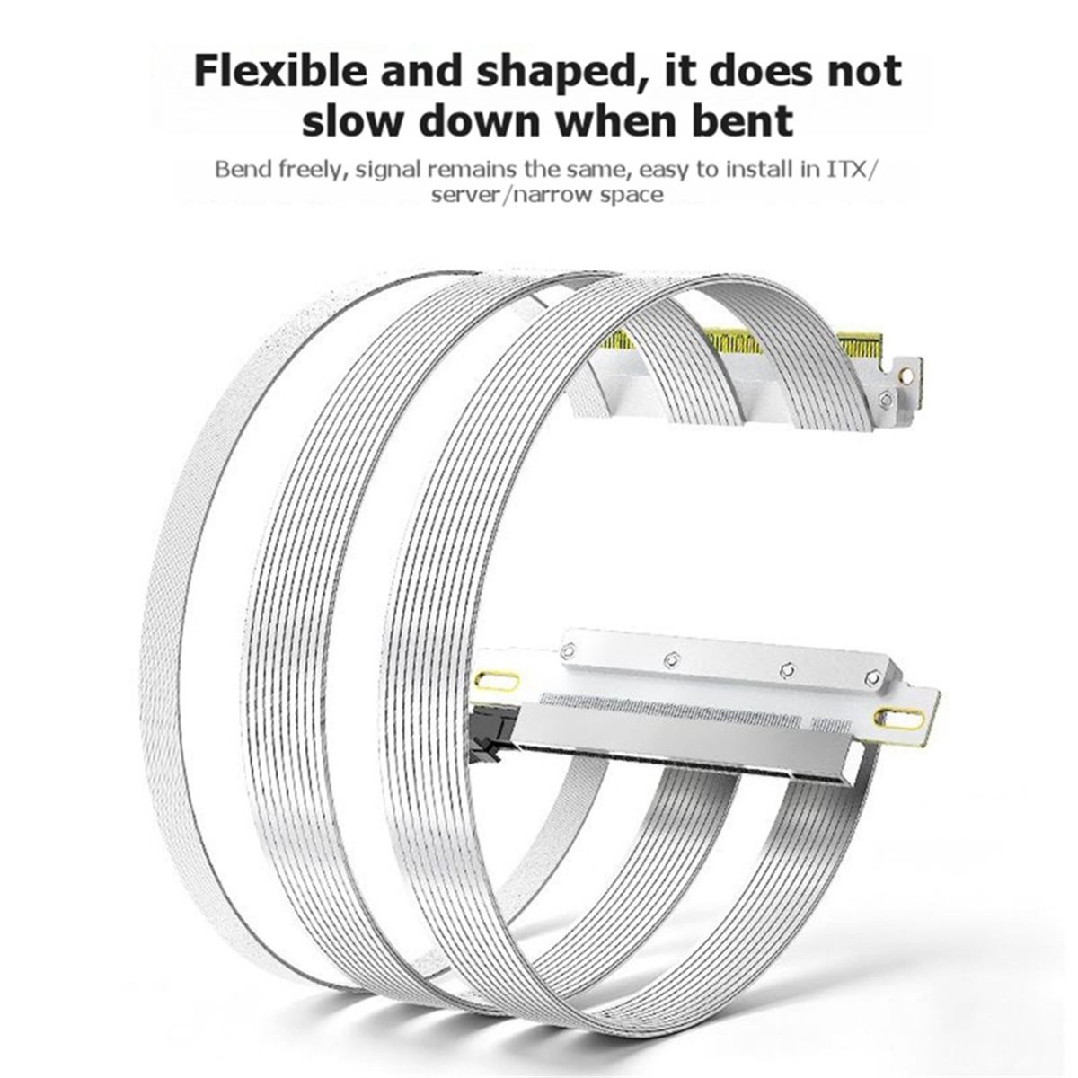 Pcie 5.0 Gpu Riser Cable - L70A PCIe 5.0 X16 ライザーケーブル 180