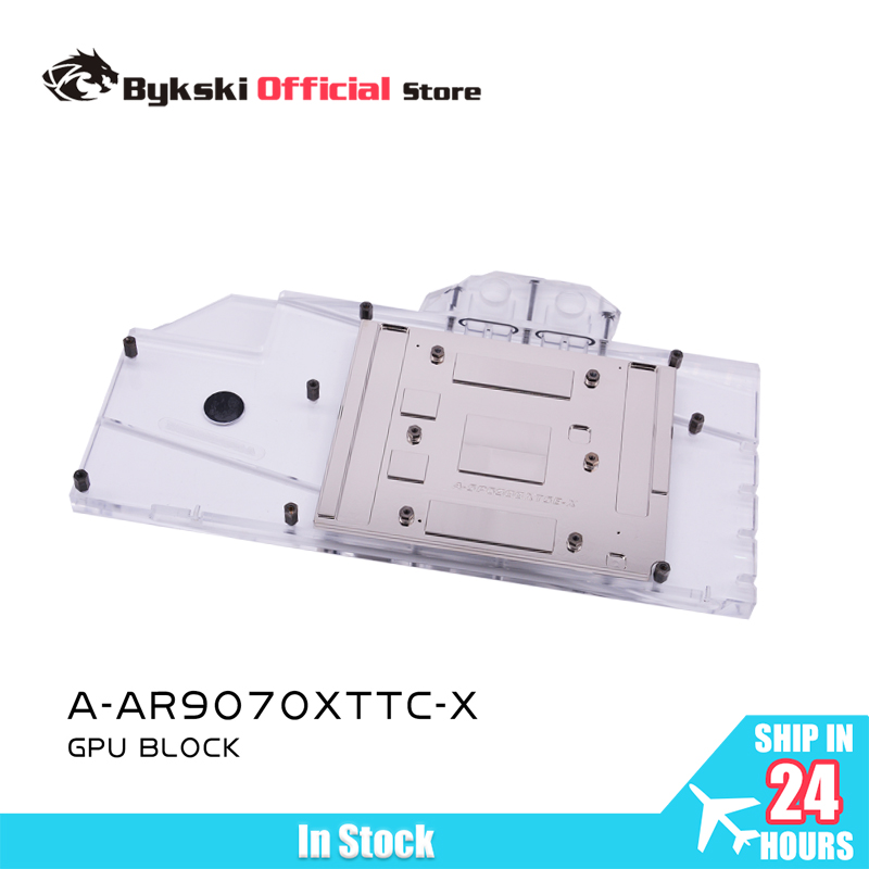 Rx 9070 Xt - Bykski A-AR9070XTTC-X GPUブロック ASRock Radeon RX