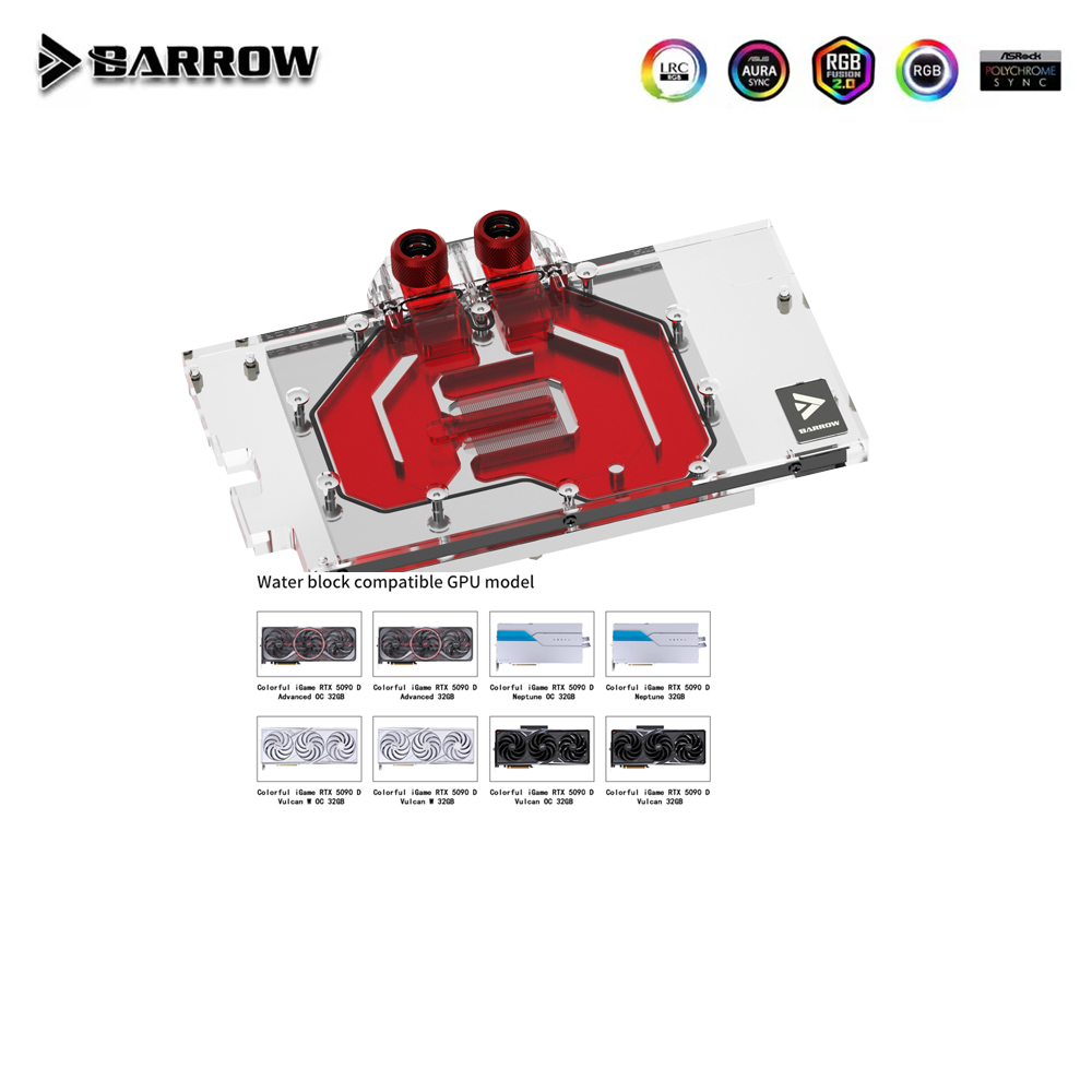 Barrow GPU ブロック カラフル iGame RTX - Rtx 5090 32Gb のレビューと価格