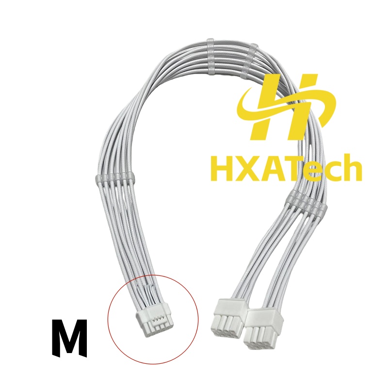 高品質16AWG編組パターンデュアル8ピン-16ピン電源ケー - Dual 8Pin To 16Pin 12Vhpwr Cable のレビューと価格