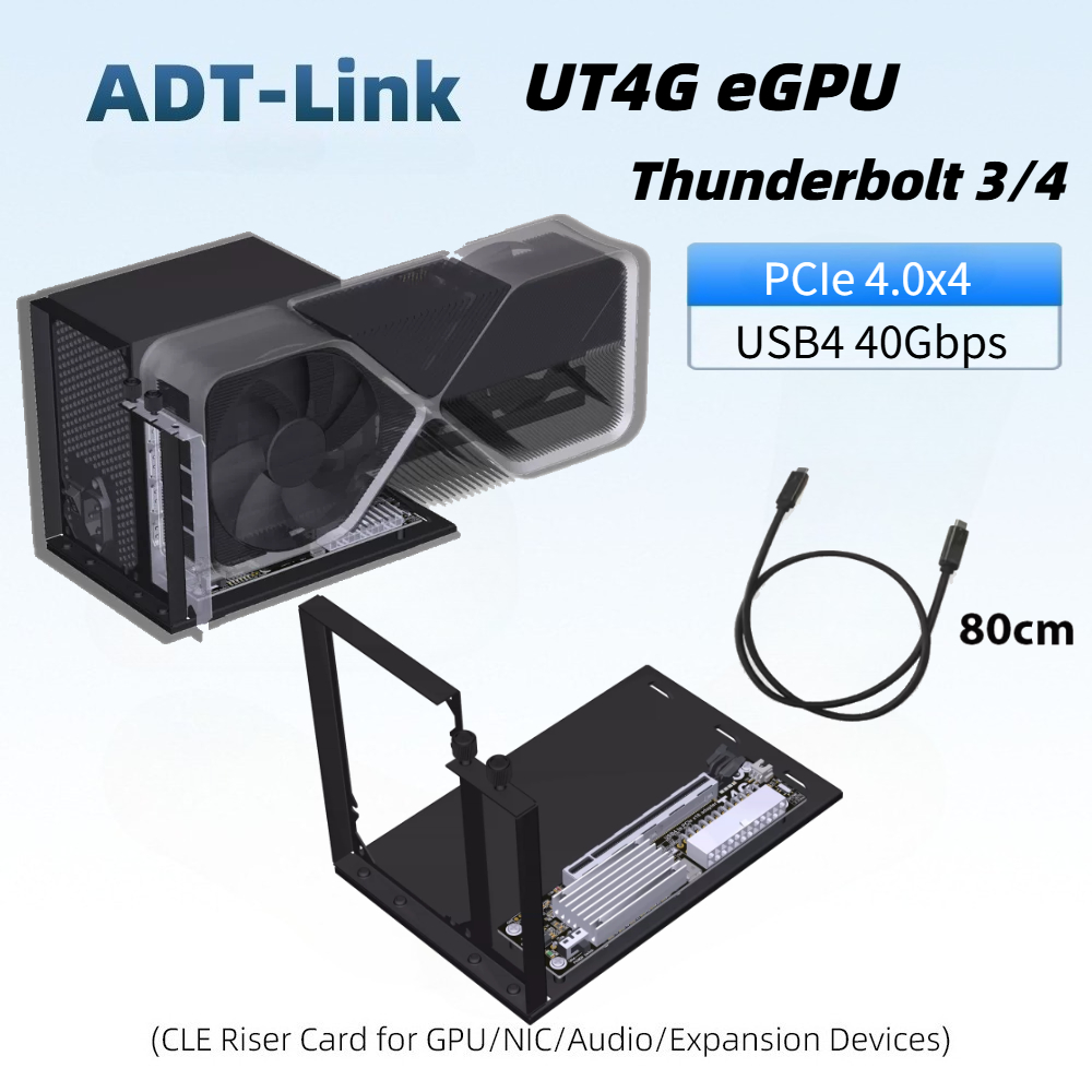 アップグレードされた新型eGPU Thunderbolt 4 - Gpu External Dock Egpu Thunderbolt 4 のレビューと価格