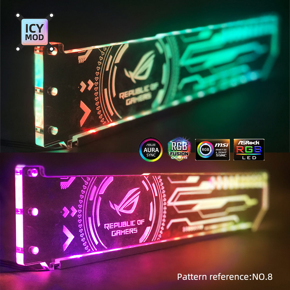 Rgb vgaホルダー-プレート用の調整可能な水平gpuホル - Desktop Gaming Gpu 32Gb のレビューと価格