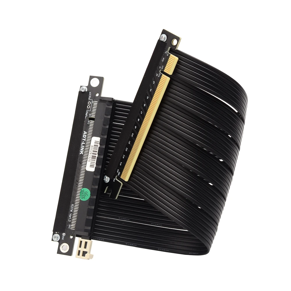 シルバーホワイトリバース PCIE 4.0 シールドライザー - Itx Gpu Riser Pcie 4.0 16X のレビューと価格