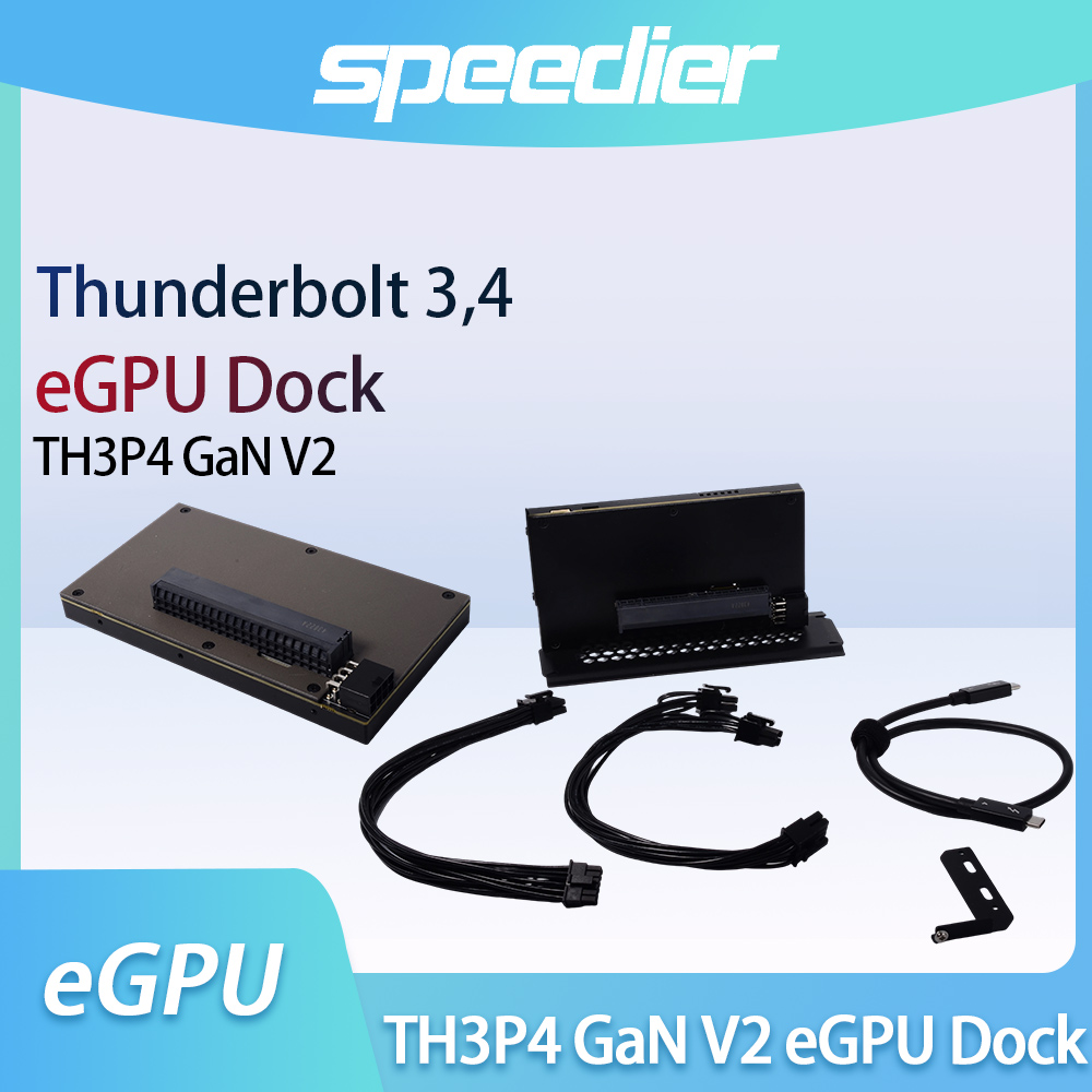 TH3P4 GaN V2 Thunderbolt 3/4 U - Gpu External Dock Egpu Thunderbolt 4 のレビューと価格