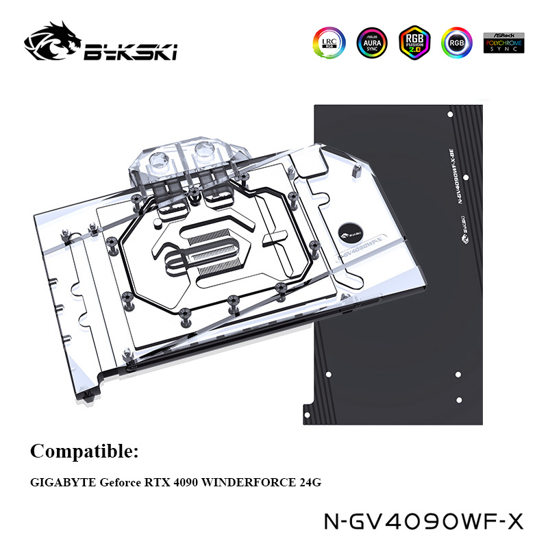 Bykski GPU ウォーターブロック GIGABYTE  - Rtx 4090 Water Block のレビューと価格