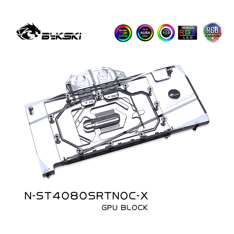 Bykski N-ST4080SRTNOC-X GPUブロッ - Rtx 4080 Super 16Gb のレビューと価格