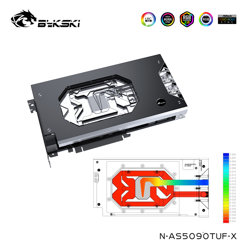 Bykski ウォーターブロック ASUS TUF ゲーミン - Rtx 5090 32Gb のレビューと価格