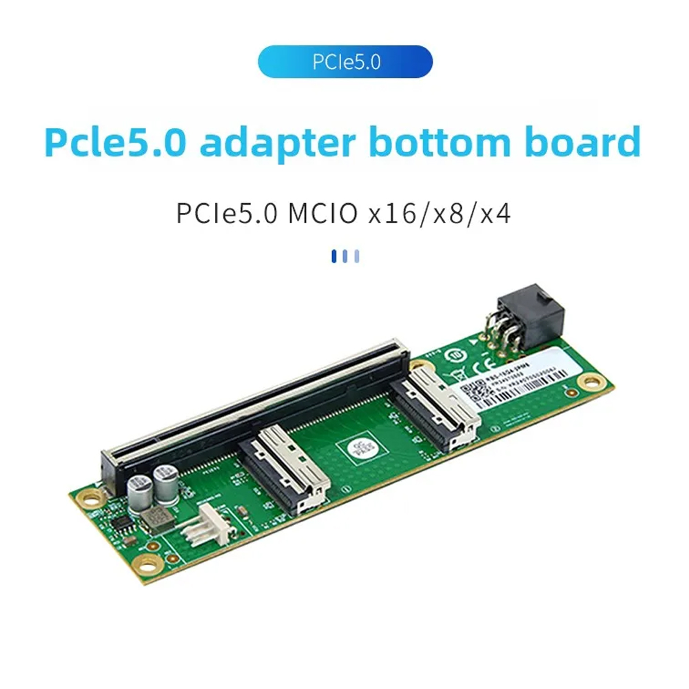 ADT-Link PCIe 5.0 X16 - MCIO 8 - Pcie 5.0 Gpu Riser Cable のレビューと価格