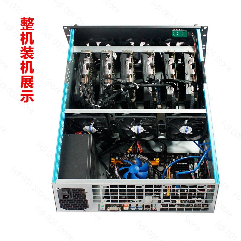 4Uマルチグラフィックカードシャーシ 6/8グラフィックカー - Server Gpu Chassis 4U のレビューと価格