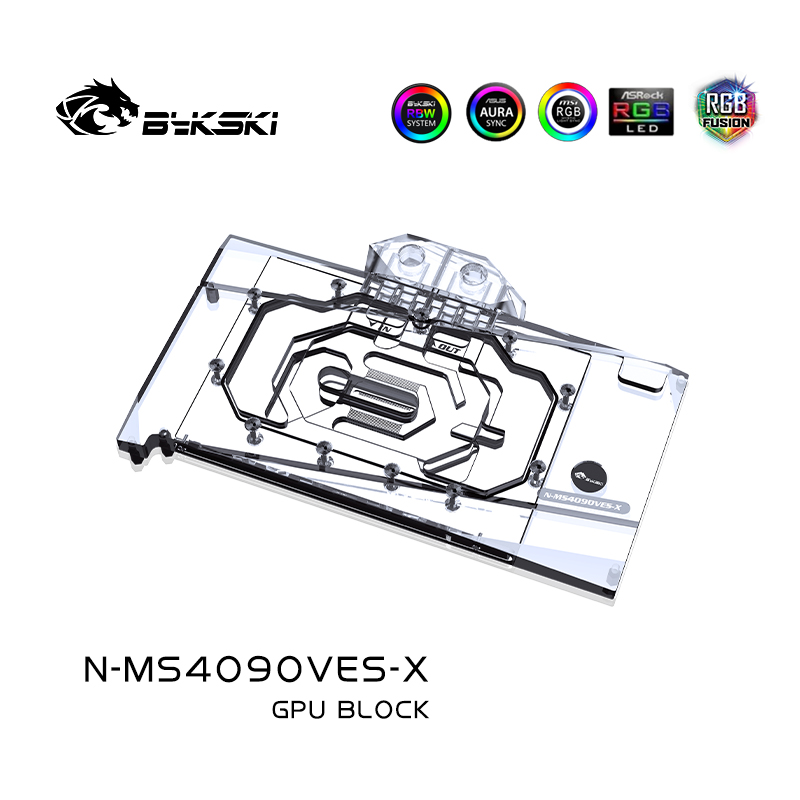 Bykski N-MS4090VES-X GPUブロック M - Rtx 4090 Water Block のレビューと価格