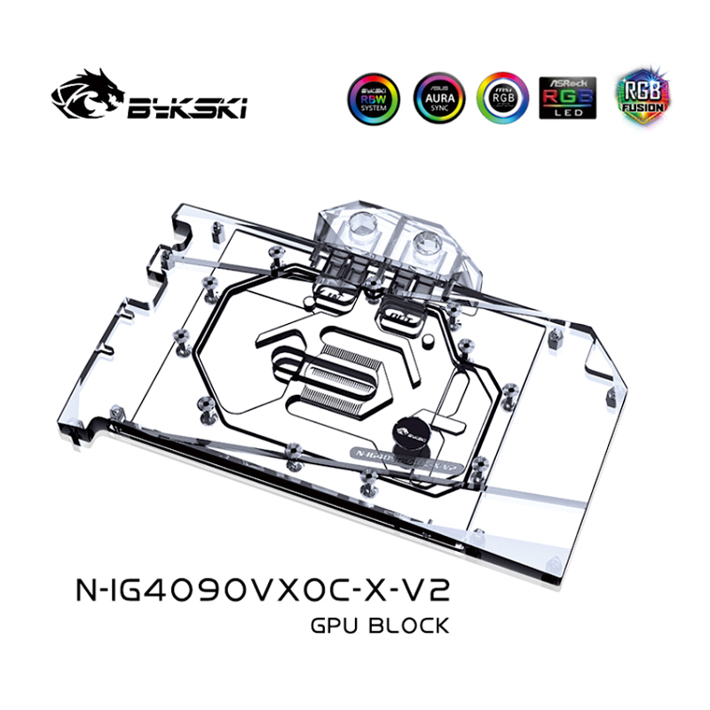 Bykski N-IG4090VXOC-X-V2 ウォーター - Rtx 4090 Water Block のレビューと価格