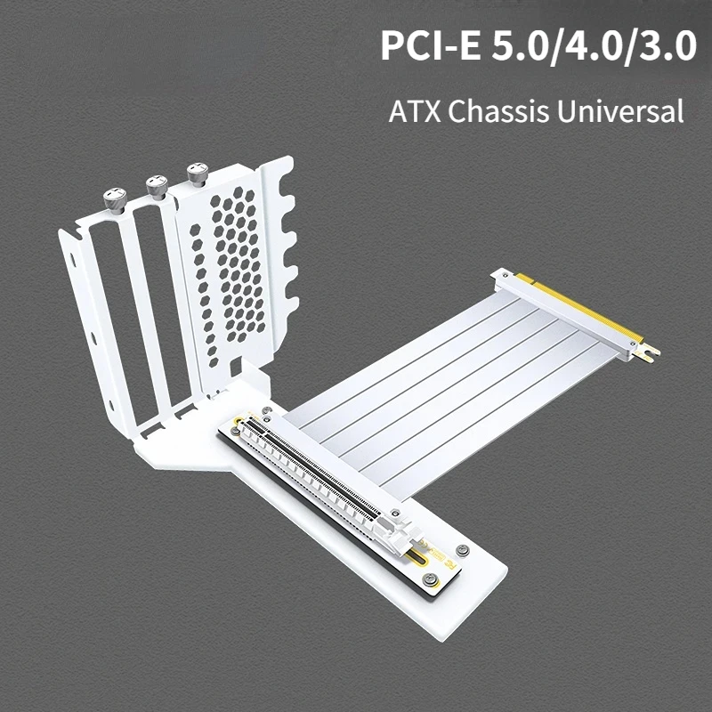 垂直GPUマウントブラケット PC組み立て用グラフィックカー - Pcie 5.0 Gpu Riser Cable のレビューと価格