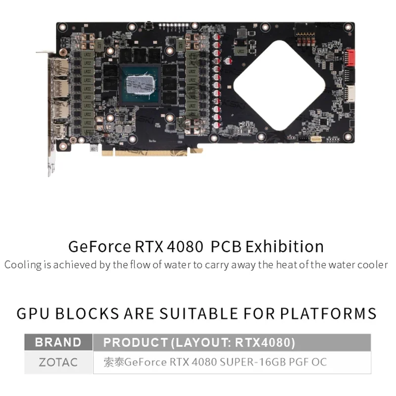 Bykski N-ST4080SPGF-X GPUブロック（ - Rtx 4080 Super 16Gb のレビューと価格