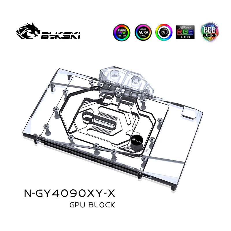 Bykski N-GY4090XY-X GPU ブロックは  - Rtx 4090 Water Block のレビューと価格